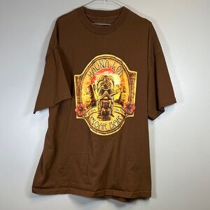 St. John's Bay Brown Graphic Tee Mens Size 2X